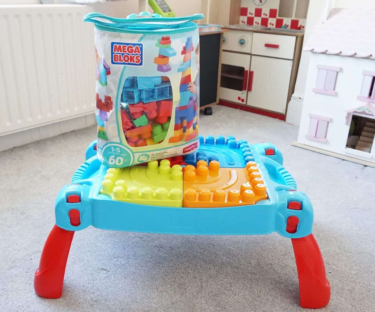 Mega Bloks build and learn table