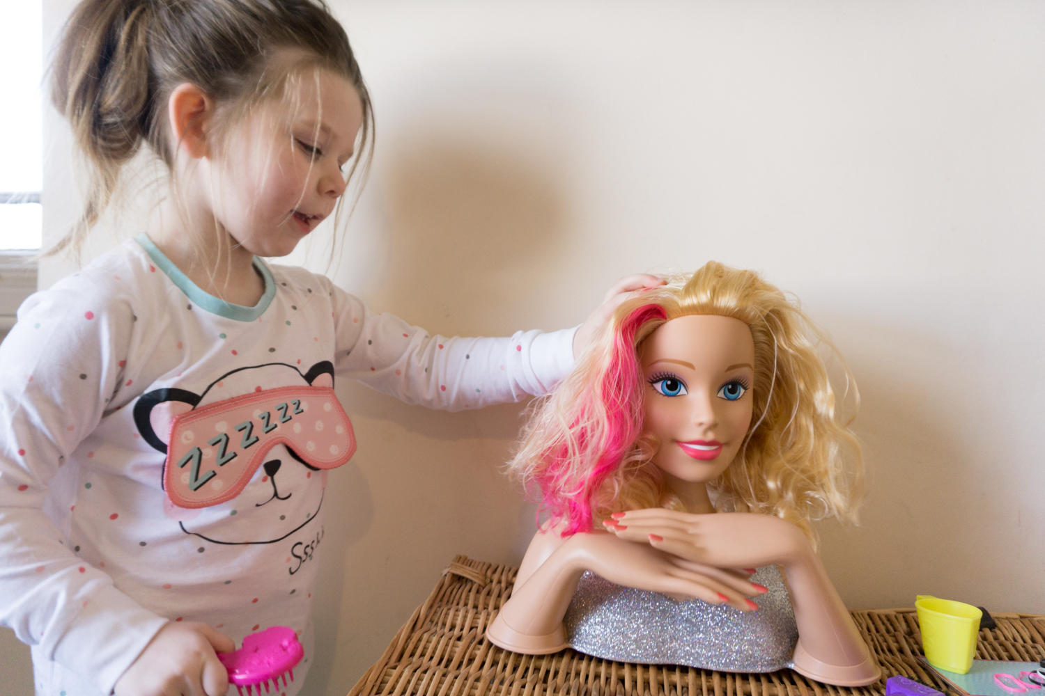 Review Barbie Styling Head Flip Reveal Scrapbook Blog